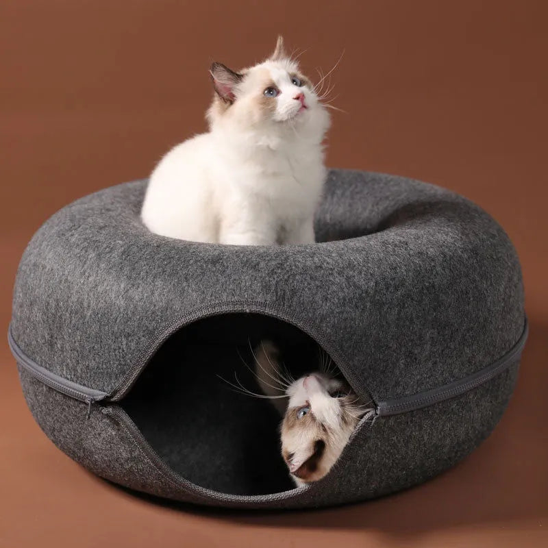 PurrfectPlay™ Cat Bed Where Comfort Meets Fun!